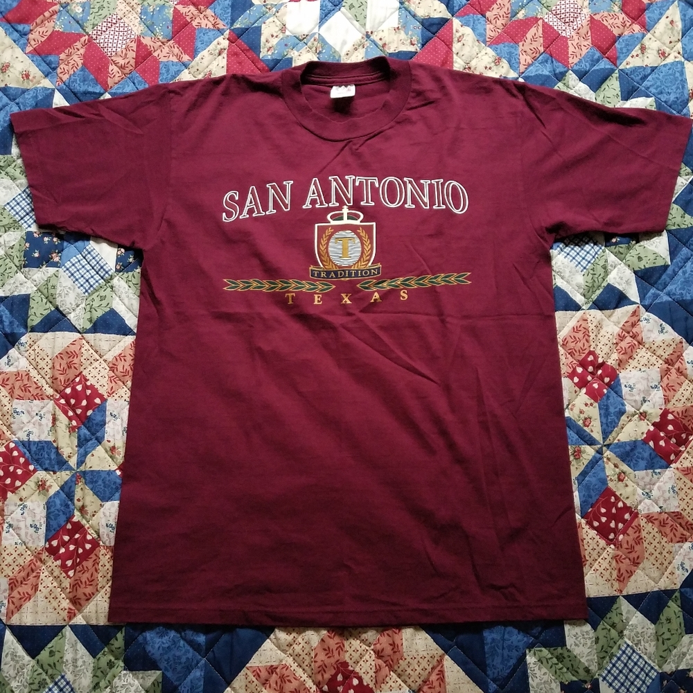 Vtg Jerzees 50/50 "San Antonio, Texas" Men's Tee